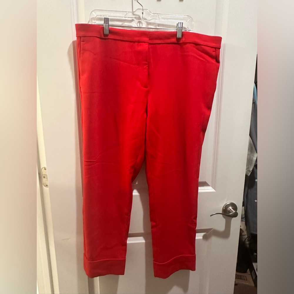 Red Ann Taylor Pants